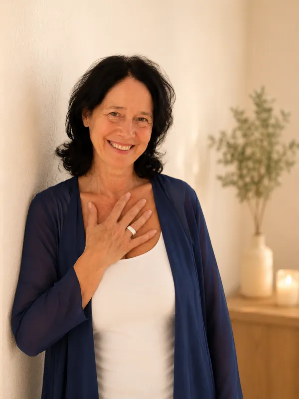 Iris Musshoff im Sessel